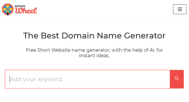 domain name generator wheel